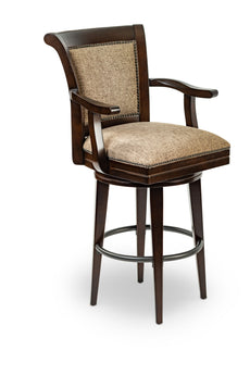 Deluxe Backed Bar Stool