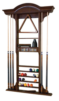 Classic Wall Cue Rack