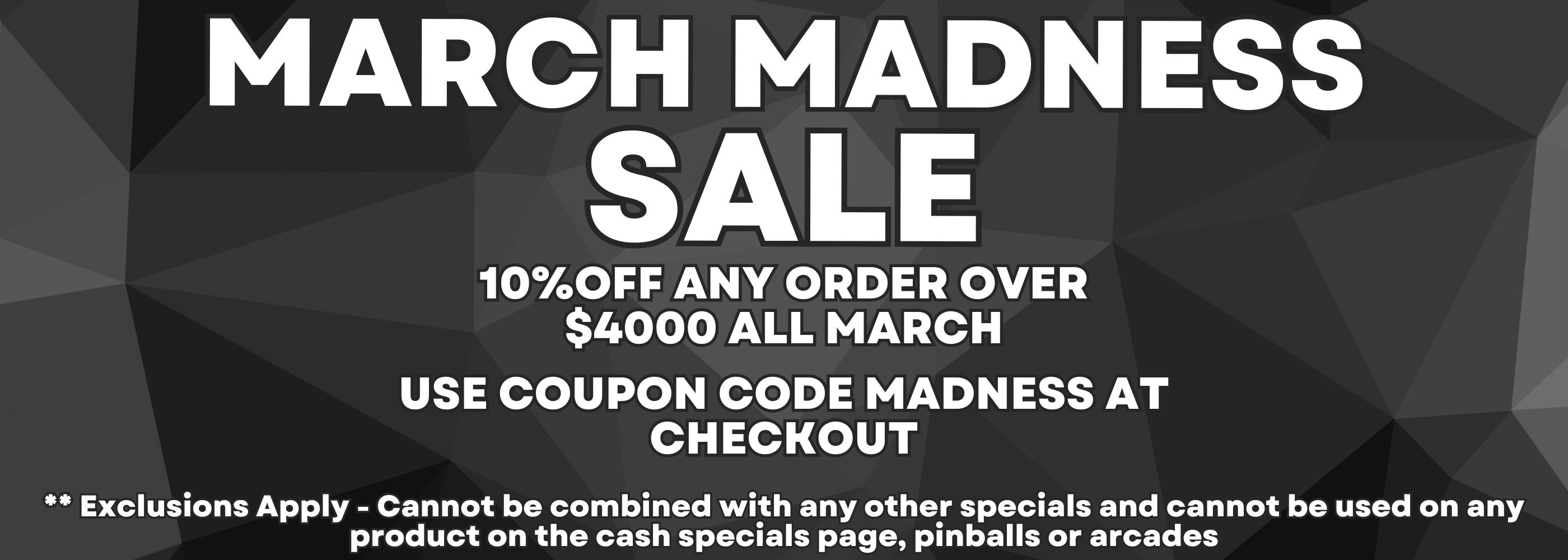 March Madness Sale Banner