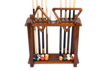 Straight Floor Cue Rack