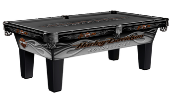 Harley Davidson Laminate Pool Table